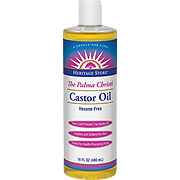 Heritage Products Castor Oil Cold Pressed - 16 oz