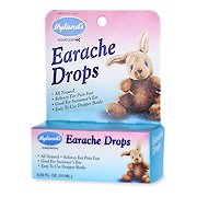 Hyland's Earache Drops for Children - Relieves Symptoms and Pain of Fever, 0.33 oz