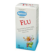 Hyland's Flu - Relieves Fever and Flu Symptoms, 100 tabs