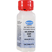 Hyland's Gelsemium Sempervirens 30X - Relieves Symptoms of Headaches and Muscle Pain, 250 tabs