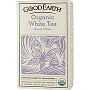 Good Earth Teas Organic White Tea Sweet Citrus - 18 bags