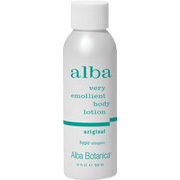 Alba Botanica Scented Very Emollient Body Lotion - 2 oz