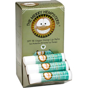 Merry Hempsters SPF18 Vegan Hemp Lip Balm Spearmint - 0.14 oz