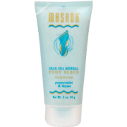 Masada Health And Beauty Minteral Foot Cream - 2 oz