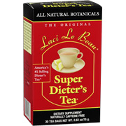Natrol Laci Le Beau Super Dieters Tea All Natural Botanicals - 15 bags