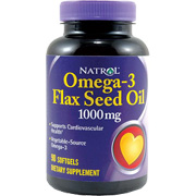 Natrol Flax Seed Oil - 200 softgels