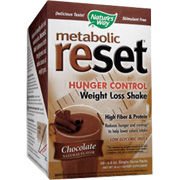 Nature's Way Metabolic Reset Chocolate Shake - Reduces Hunger and Cravings, 10 pkts