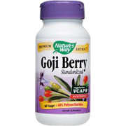 Nature's Way Goji Berry Standardized - Promotes Antioxidant Benefits, 60 vcaps