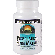 Source Naturals Phosphatidyl Serine Matrix 500mg - 60 softgels