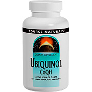 Source Naturals Ubiquinol CoQH 50mg - 30 sg