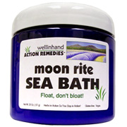 Well-In-Hand Herbals Crystal Comfort Bath Salts Moon Rite - 16 oz