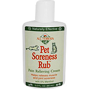 All Terrain Pet Soreness Rub - Pain Relieving Cream, 3 oz