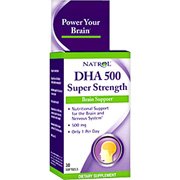 Natrol DHA 500mg Super Strength - 30 softgels