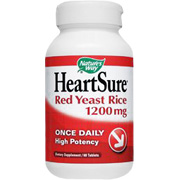 Nature's Way HeartSure Red Yeast Rice 1200mg - 60 tabs