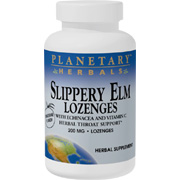 Planetary Herbals Slippery Elm Lozenges Tangerine - 200 lozenges
