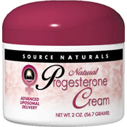 Source Naturals Progesterone Cream - 2 oz