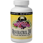 Source Naturals Resveratrol 200mg tabs - 120 tabs