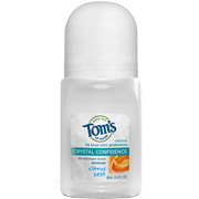 TOM'S OF MAINE Citrus Zest Crystal Confidence Deodorant - 24 hour Protection, 2.4 oz