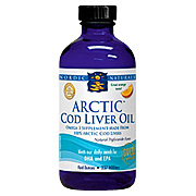 Nordic Naturals Arctic Cod Liver Oil Orange - Promotes A Healthy Heart, 16 oz