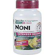 Nature's Plus Herbal Actives Noni 500 mg Extended Release - 30 tabs