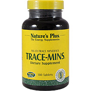 Nature's Plus Trace-Mins Multi-Trace Minerals - 180 tabs