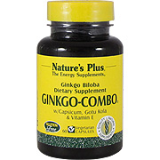 Nature's Plus Ginkgo-Combo - 60 vcaps