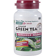 Nature's Plus Herbal Actives Chinese Green Tea 750 mg Extended - 30 tabs
