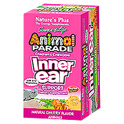 Nature's Plus Animal Parade Children's Chewable Inner Ear Support - 90 tabs
