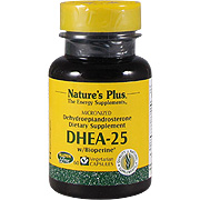 Nature's Plus DHEA-25 - 60 vcaps