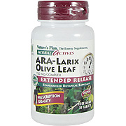 Nature's Plus Herbal Actives Extended Release ARA-Larix Olive Leaf - 30 tabs