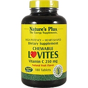 Nature's Plus Lovites Vitamin C 250 mg - 180 tabs