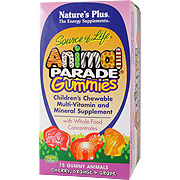 Nature's Plus Animal Parade Assorted Flavors - Multi Vitamin and Mineral, 75 tabs