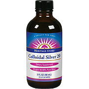Heritage Products Colloidal Silver 20PPM - 3 oz