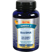Health From The Sun ECO DHA - Omega-3, 60 softgels