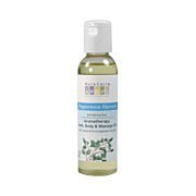Aura Cacia Peppermint Harvest Body Oil - Refreshes Body, 4 oz