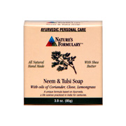 Nature's Formulary Ayurvedic Soap-Neem & Tulsi - 3.0 oz