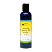 Nature's Formulary Ayurvedic Massage Oil Cooling - 4 oz