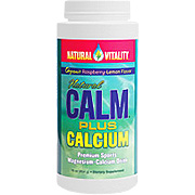 Natural Vitality Calm Plus Calcium Raspberry Lemon - 16 oz