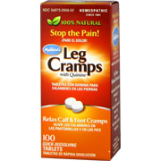 Hyland's Leg Cramps With Quinine - Relieves The Pain of Cramps In Legs and Calves, 100 tabs