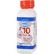 Hyland's Natrum Phos 6X - Relieves Heartburn and Upset Stomach, 1000 tabs
