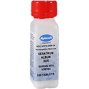Hyland's Veratrum Album 30X - Supports Symptoms of Diarrhea and Vomiting, 250 tabs