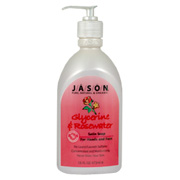 Jason Natural Glycerine Rose Satin Soap With Pump - 16 oz