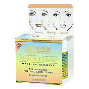 Jason Natural Quick Clean Makeup Remover - 75 pads