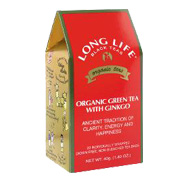 Organic Green Tea With Ginkgo - 