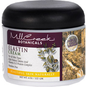 Mill Creek Botanicals Elastin Cream - High Potency Amino Acid, Vit E & Protein Complex, 4 oz