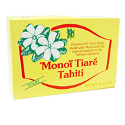 Monoi Tiare Tahiti Soap Bar Gardenia - 4.6 oz