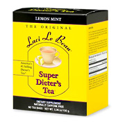 Natrol Laci Le Beau Super Dieter's Tea Lemon Mint - 60 bags