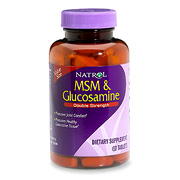 Natrol MSM & Glucosamine Double Strength - 60 tabs