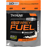 Twinlab 100% Whey Protein Powder Chocolate Zipper Pouch - 1 lb