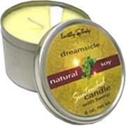 Earthly Body Dreamsicle Suntouched Candle with Hemp - 6 oz